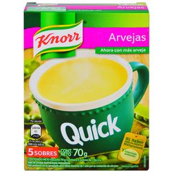 Sopa arvejas KNORR quick 5 un.