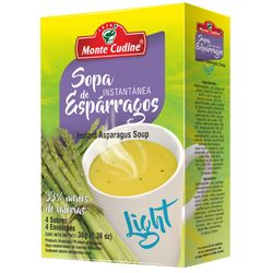 Sopa instantánea espárragos MONTE CUDINE light 4 un.