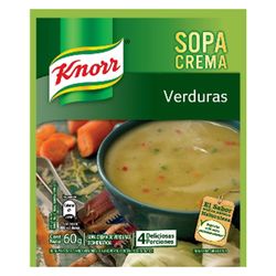 Sopa crema de verduras KNORR 76 g