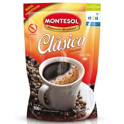 Café MONTESOL soluble granulado pouch 100 g