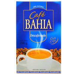 Café molido BAHÍA descafeinado 250 g