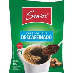 Café instantáneo descafeinado SENIOR sachet 50 g