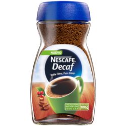 Café soluble NESCAFÉ descafeinado 100 g
