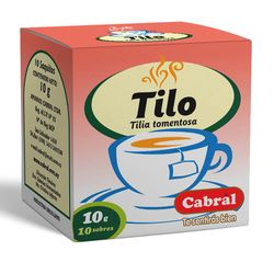 Té CABRAL tilo 10 un.