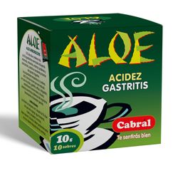 Té CABRAL aloe 10 un.
