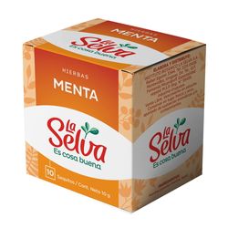 Té LA SELVA menta 10 un.