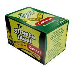 Té CABRAL silueta ideal 10 un. 20 un.