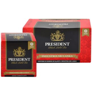 Té PRESIDENT caja 25 sobres
