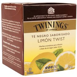 Té TWININGS lemon scented 10 un.