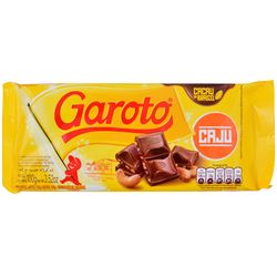 Chocolate GAROTO cajú 100 g
