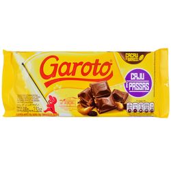 Chocolate GAROTO cajú y pasas 100 g