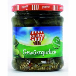 Pepinillos gherkins PAULSEN 330 g