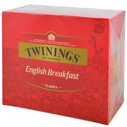 Té TWININGS English Breakfast 50 un. 100g