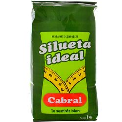 Yerba CABRAL Silueta Ideal 1 kg
