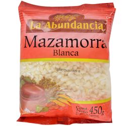 Mazamorra blanca LA ABUNDANCIA 450 g