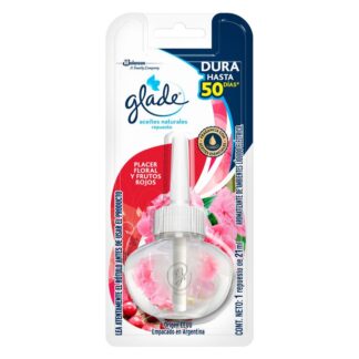 ACEITE NATURAL FLORAL Y FRUTOS ROJOS GLADE 21 ML.