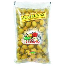 Aceitunas verdes DEL GAUCHO sin carozo 450 g