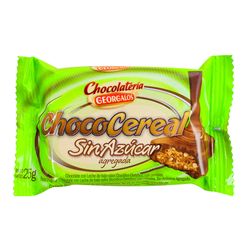 Chocolate Cereal GEORGALOS sin azúcar 25 g