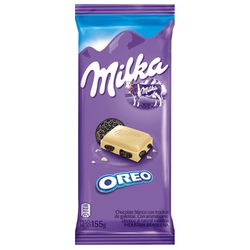 Chocolate blanco MILKA Oreo 155 g