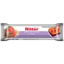 Barrita Cereal Ritter Light Morango 25 g