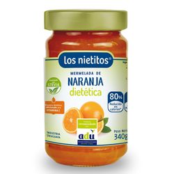 Mermelada naranja LOS NIETITOS 0% azúcar 340 g