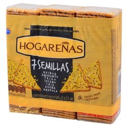 Galletas HOGAREÑAS 7 semillas 543g