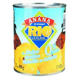 Ananá en almíbar RIO DE LA PLATA 0% dietético 825 g