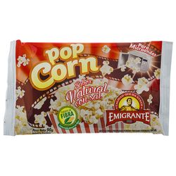 Pop corn para microondas EMIGRANTE natural 90 g