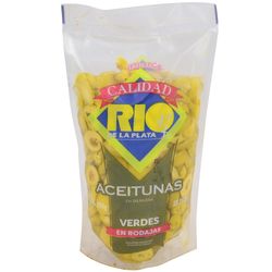 Aceitunas verdes RIO DE LA PLATA rodajas 150 g