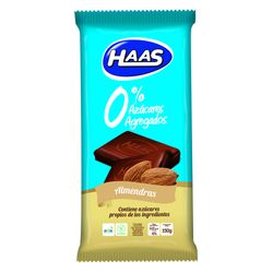 Chocolate HAAS 0% Almendras 150 g