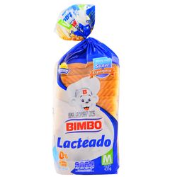 Pan lacteado BIMBO 435 g