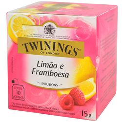 Té TWININGS limón y frambuesa 10 un.
