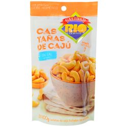 Castañas de cajú RIO DE LA PLATA sin sal 100 g