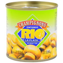 Champiñones enteros RIO DE LA PLATA 184 g