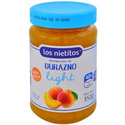 Mermelada light LOS NIETITOS durazno 350 g