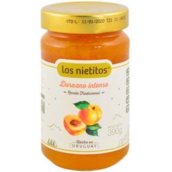 Mermelada LOS NIETITOS durazno intensa 390 g
