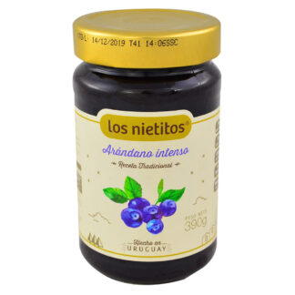 Mermelada LOS NIETITOS arándanos intensa 390 g