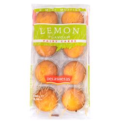 Magdalenas DE LAS HERAS limón 8 un. 180 g