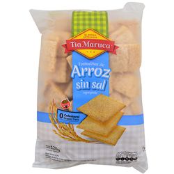 Galletas de arroz TIA MARUCA sin sal 120 g
