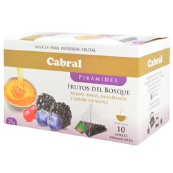 Té CABRAL frutos del bosque 10 un.