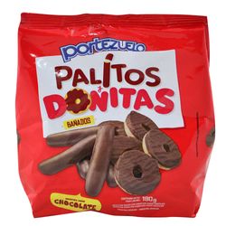 Galletitas palitos y donitas bañados Portezuelo bañados 190 g
