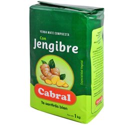 Yerba compuesta CABRAL con jengibre 1 kg