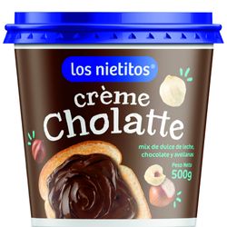 Dulce de leche LOS NIETITOS creme cholatte 500 g