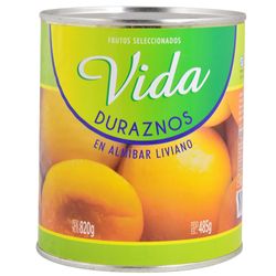 Duraznos en almíbar VIDA 820 g