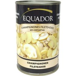 Champiñón fileteado EQUADOR 400 g