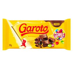 Chocolate GAROTO Cores 90 g