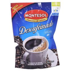 Café instantáneo MONTESOL descafeinado 50 g