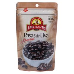 Pasas de uva con chocolate EMIGRANTE 100 g