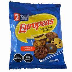 Galletita Europeas MAESTRO CUBANO surtidas 280 g