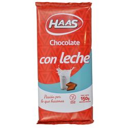 Chocolate leche HAAS 150 g